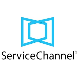ServiceChannel blue geometric logo