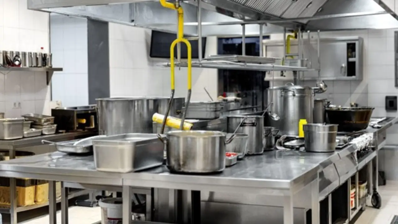 commercial water softeners utilized in a commercial space like restaurant kitchen